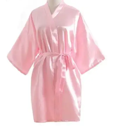 Robe de mariée courte en satin pour femmes