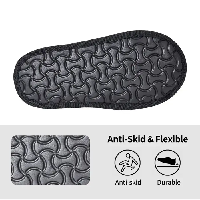 Personnalisez votre conception, éraflures confortables avec pantoufles en mousse à mémoire de forme pour femmes, chaussures de maison de Spa imprimées avec Logo personnalisé