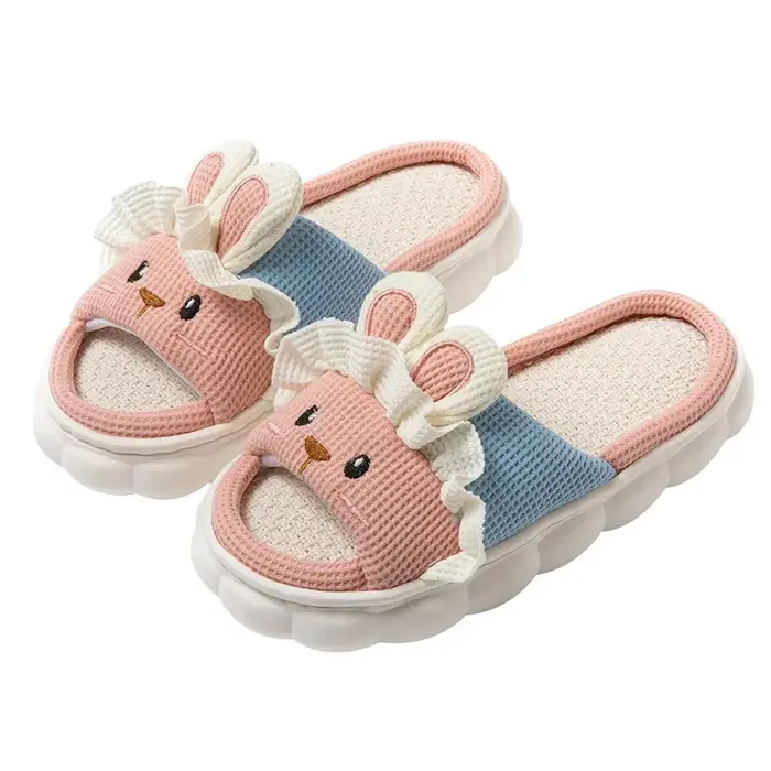 Pantoufles de lapin mignonnes pour femmes