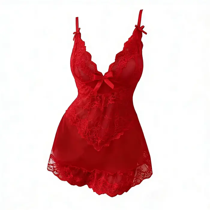 Robe nuisette en dentelle pour femmes, sous-vêtements érotiques, soutien-gorge ouvert, pyjama transparent en maille, Costumes Sexy, body, tenue porno exotique