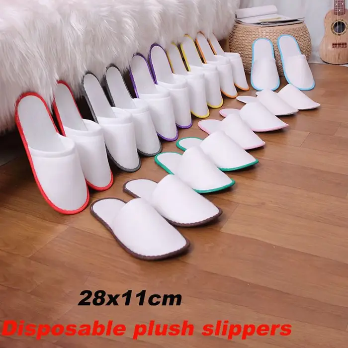 10 paires de chaussons jetables