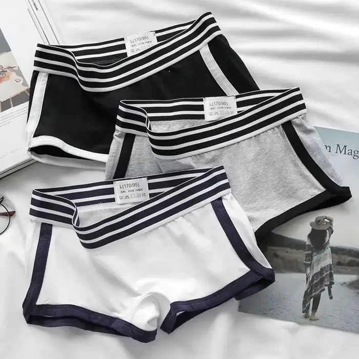 Culotte boxer taille basse pour femme