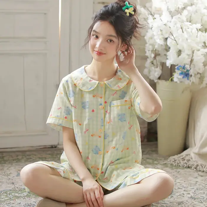 Nouvel ensemble de pyjama d'été pour femme