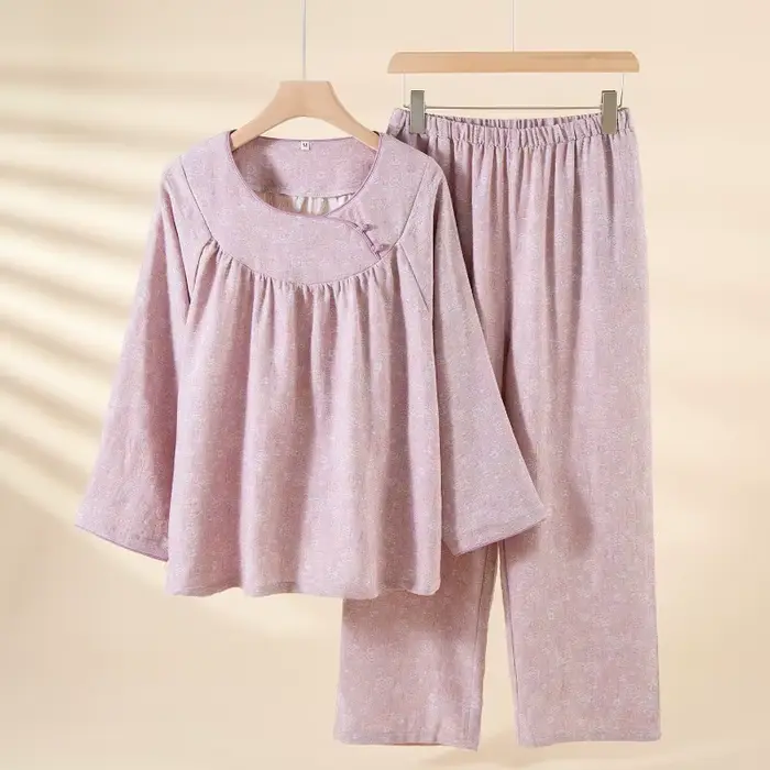 Ensemble pyjama 100% coton pour maman