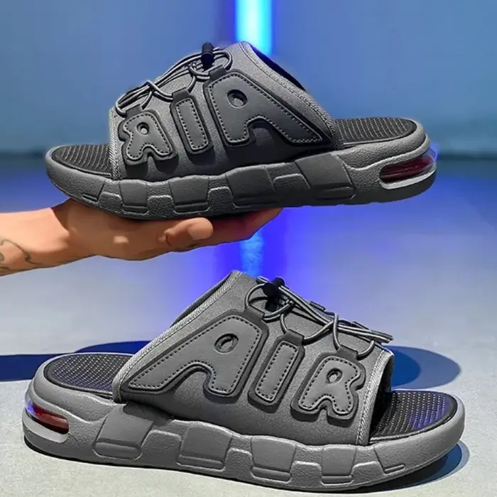 Claquettes de sport pour hommes avec coussin d'air