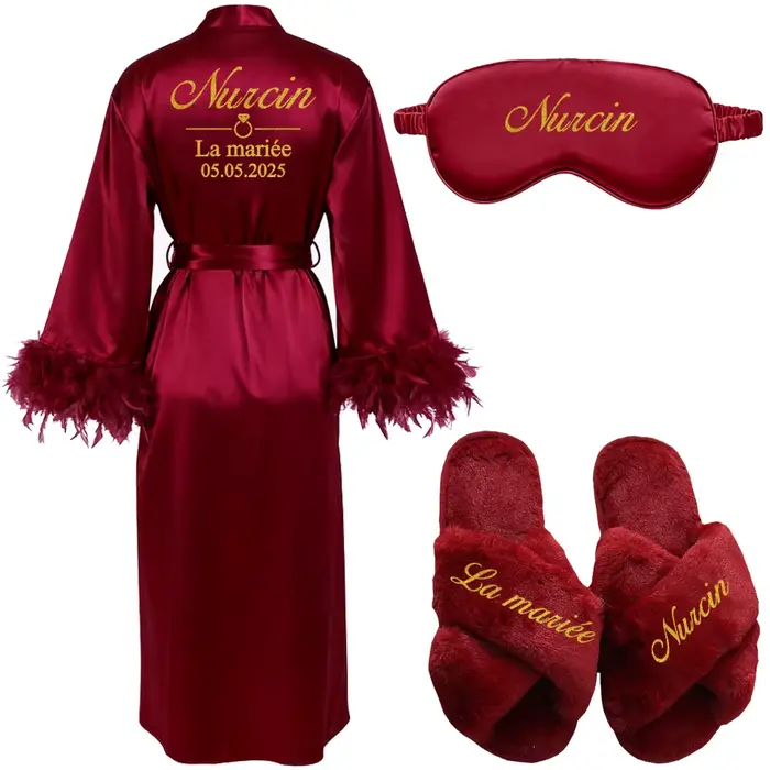 Peignoir personnalisé pour femmes