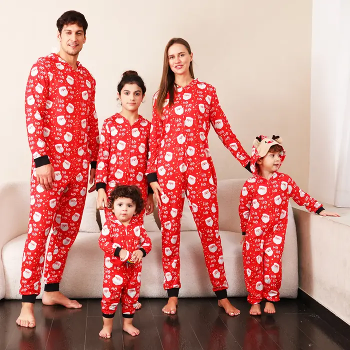 Pyjama de noël assorti pour la famille