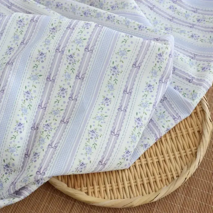 Tissu d'impression en popeline de coton