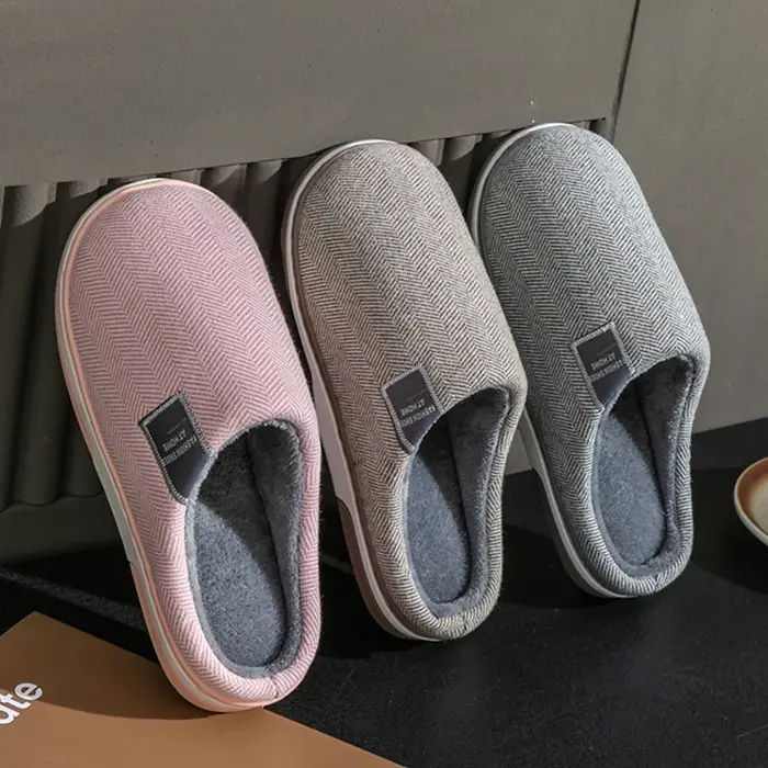 Pantoufles thermiques chaudes pour hommes