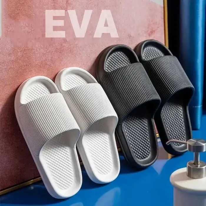 Chaussures de douche de Massage à semelle souple EVA antidérapantes