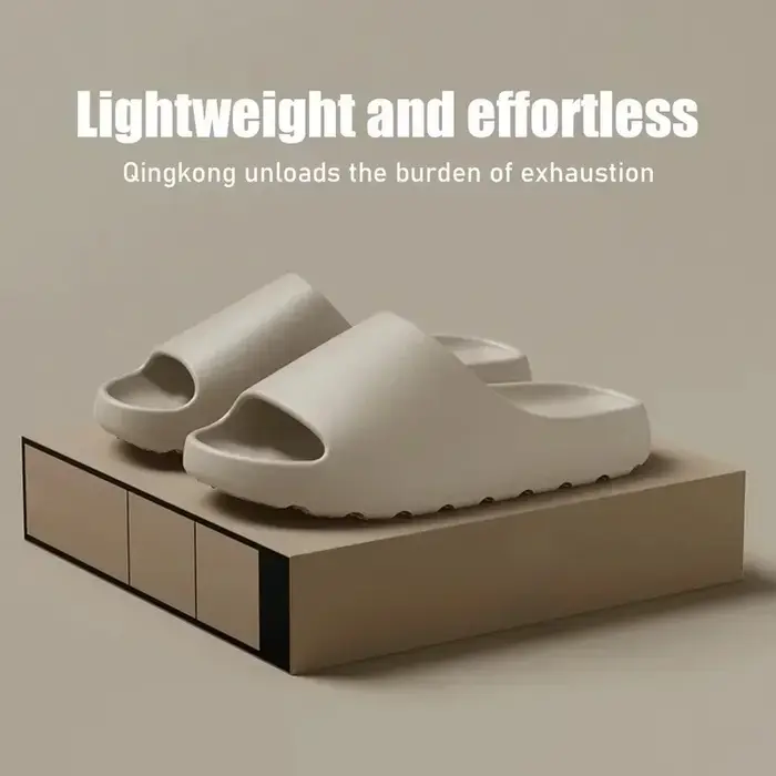 Pantoufles pour femmes EVA à semelles épaisses et souples, pantoufles d'été à la mode et sandales de