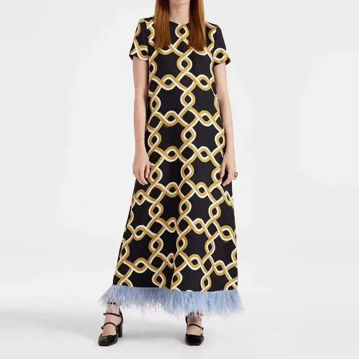 Robe longue décontractée pour femme