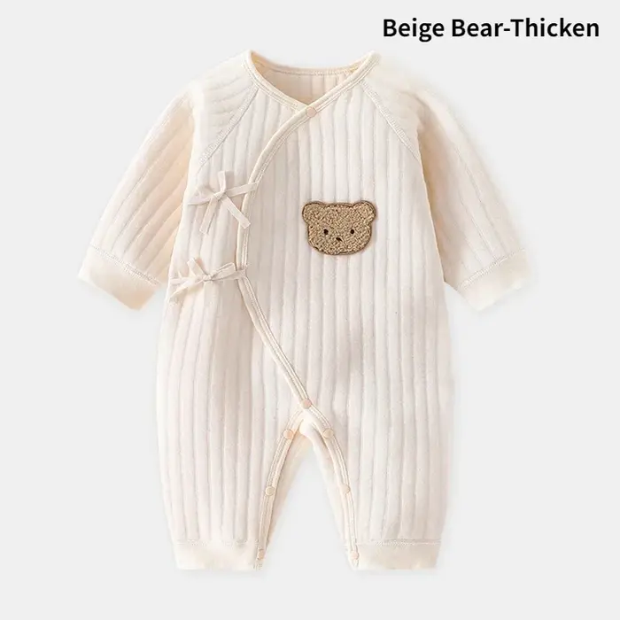 Combinaisons ours pour bébé avec chapeau