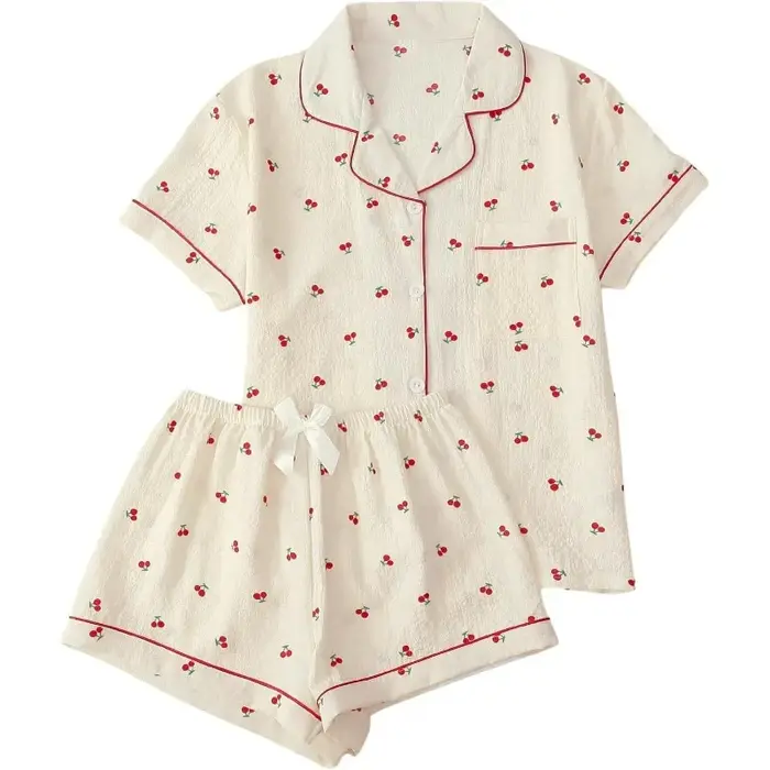 Pyjama pour femmes, ensemble 2 pièces