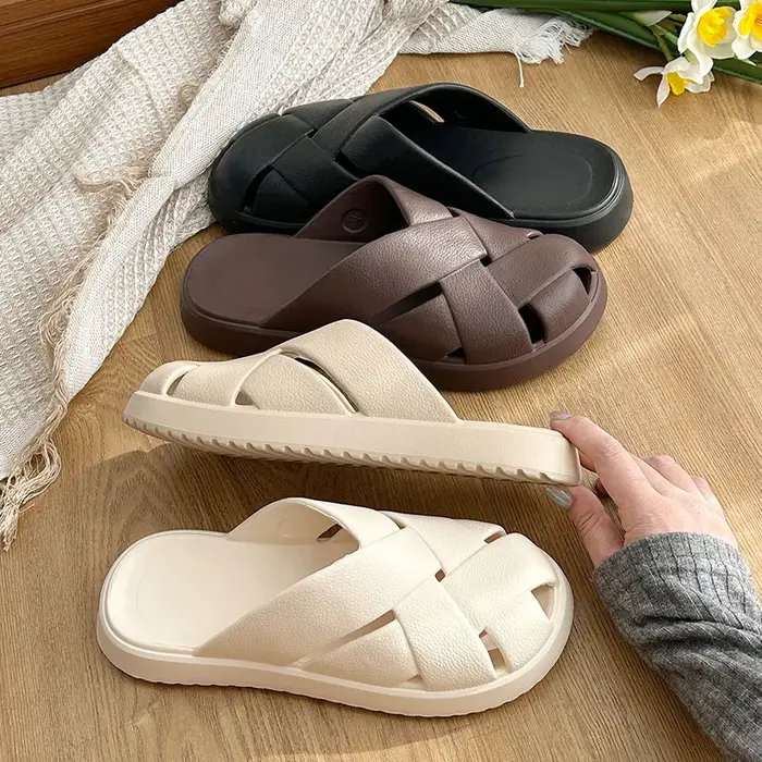 UTUNE Sandales coulissantes d'été EVA pour femmes