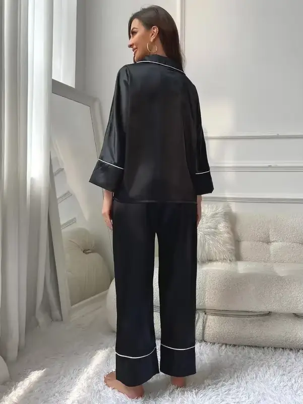 Ensemble pyjama femme vêtements de nuit costume