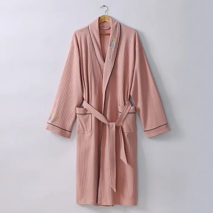 Robe de chambre en pur coton pour femmes