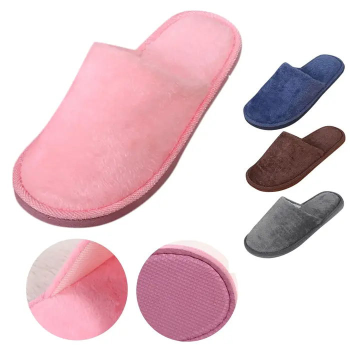 Pantoufles d'hiver chaudes pour hommes