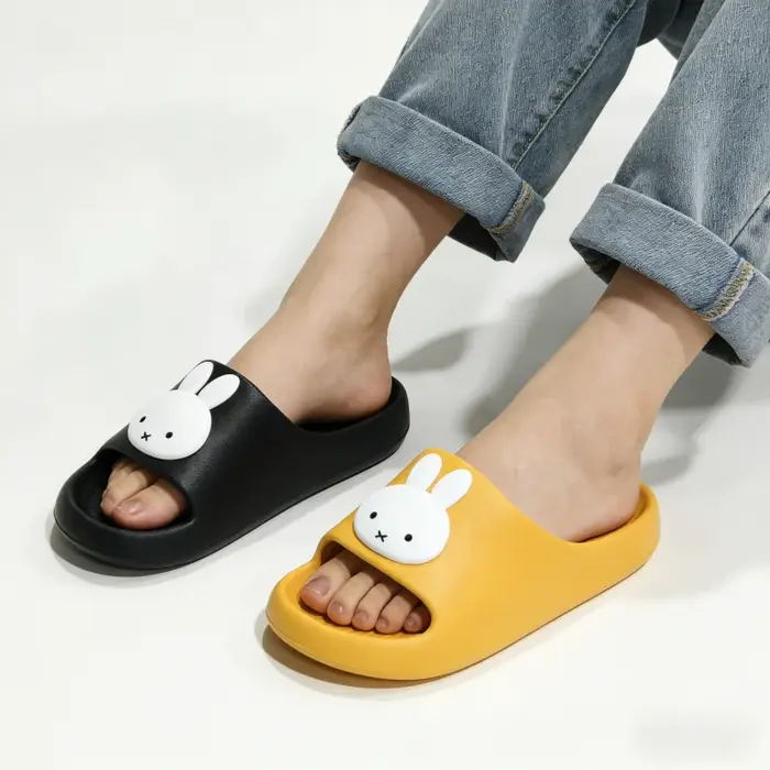 Mignonnes pantoufles Miffy en EVA souple
