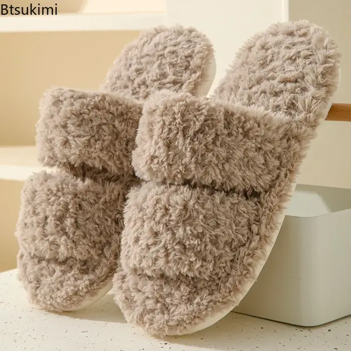 Pantoufles moelleuses pour femmes