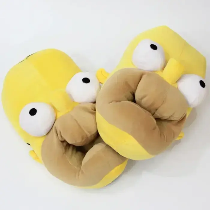 Pantoufles en coton peluche Anime Simpsons 28CM