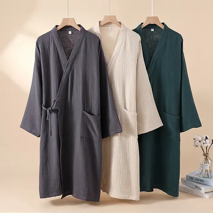 Robes de douche 100% coton pour femmes