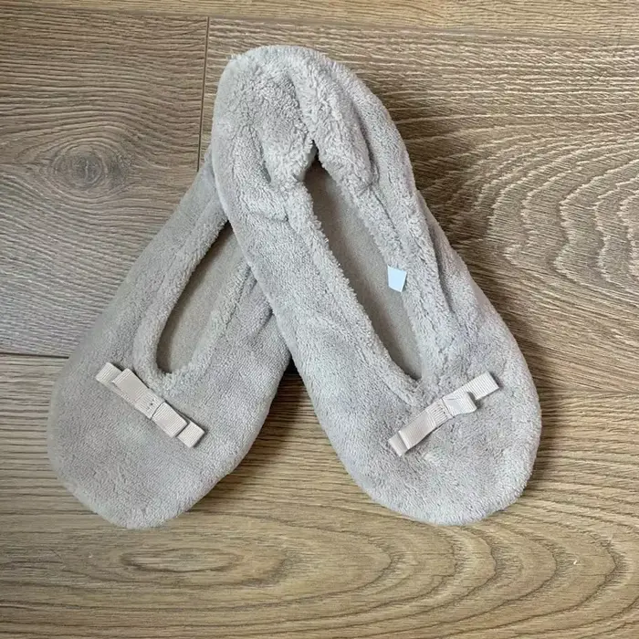 Pantoufle de chambre femme hiver chaud Contton Slip Non intérieur chaussures de sol plat décontracté