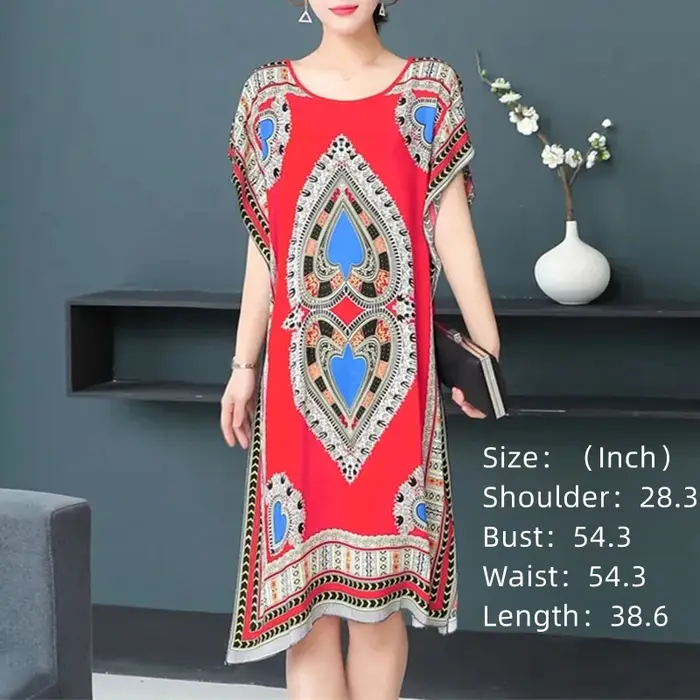 Robe de maternité droite et décontractée