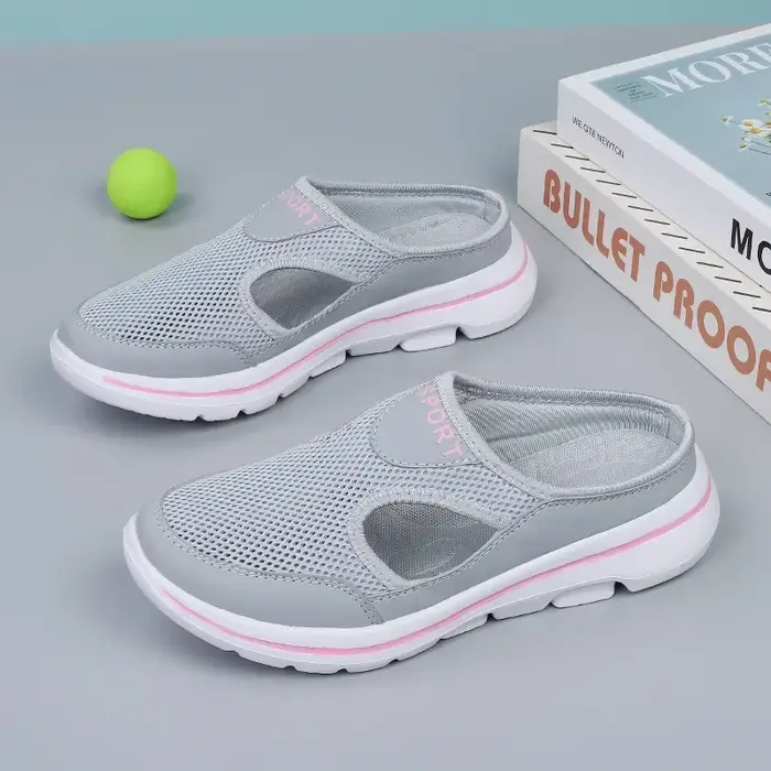 Pantoufles en Maille Respirante pour Femme