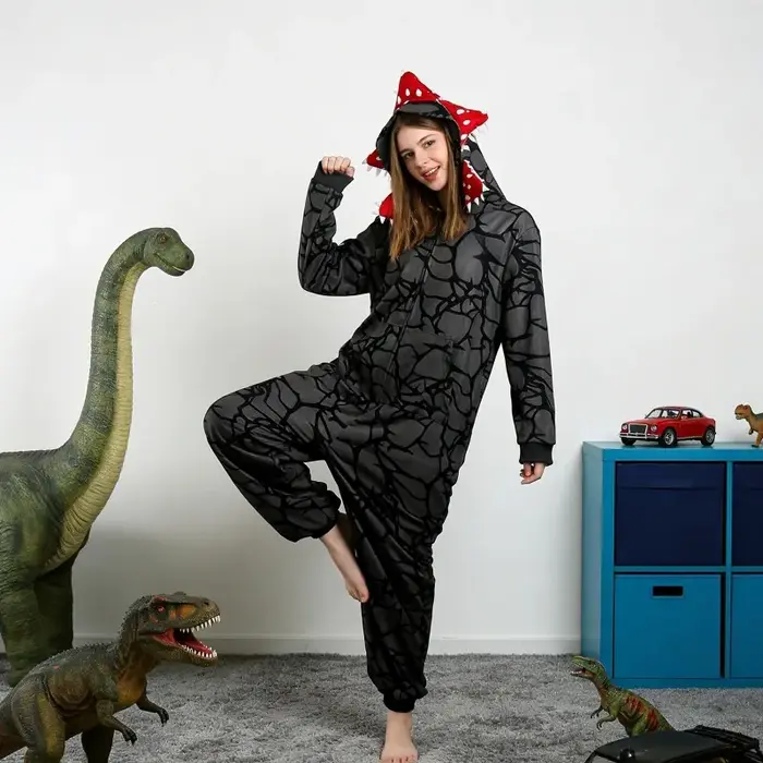 Nouveau Pyjama en Flanelle pour Adulte Automne Hiver