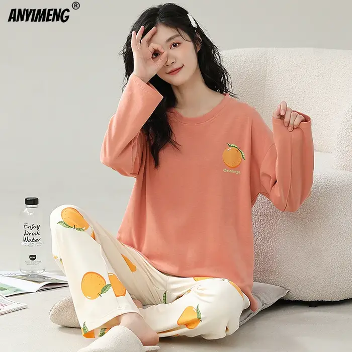 Pyjama en pur coton pour femmes