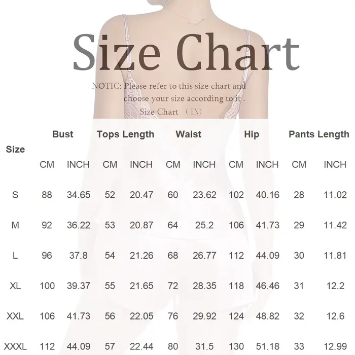 Ensemble de pyjama grande taille pour femme