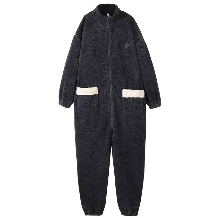 Pyjama une pièce d'hiver pour hommes, vêtements de maison Super chauds pour hommes, 170-175cm, 60-70