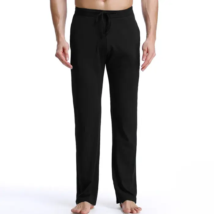 Pantalon Pyjama hommes décontracté coton vêtements de maison Pyjama Pantalon Homme grande taille vêt
