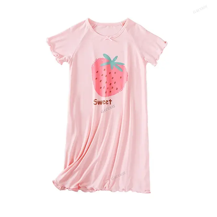 Nouvelle Robe de Nuit Lapin pour Enfants