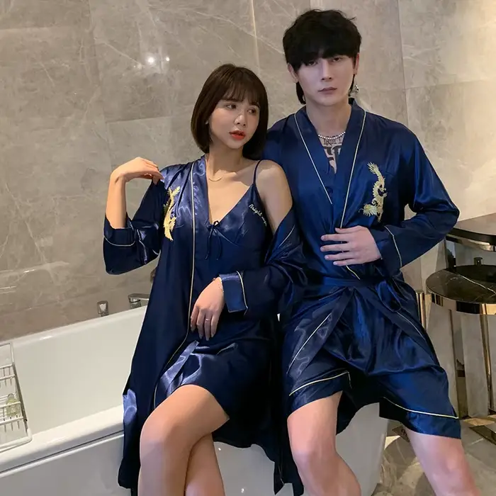 Amoureux Robe en soie