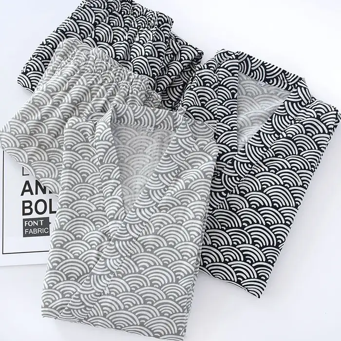 Pyjama de Style japonais pour hommes et femmes
