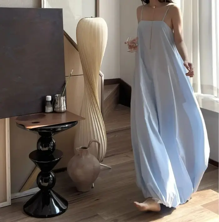Robe de nuit longue pour femme