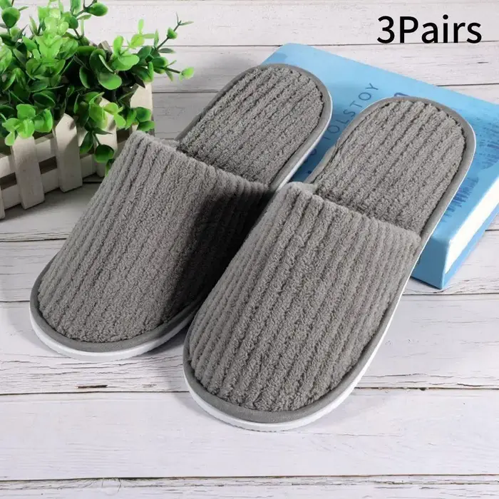 Chaussons d'hôtel non ald Parker fermés, pantoufles d'hôtel de poulet, pantoufles HOSlippers d'intér