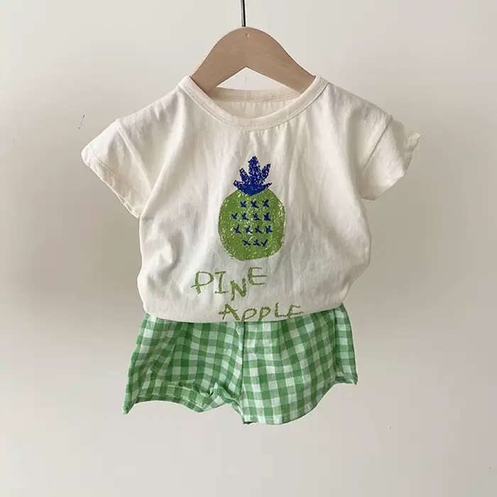 Ensemble pyjama en coton pour bébé