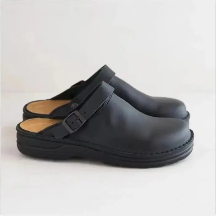 Pantoufles d'Été en Cuir PU pour Homme et Femme