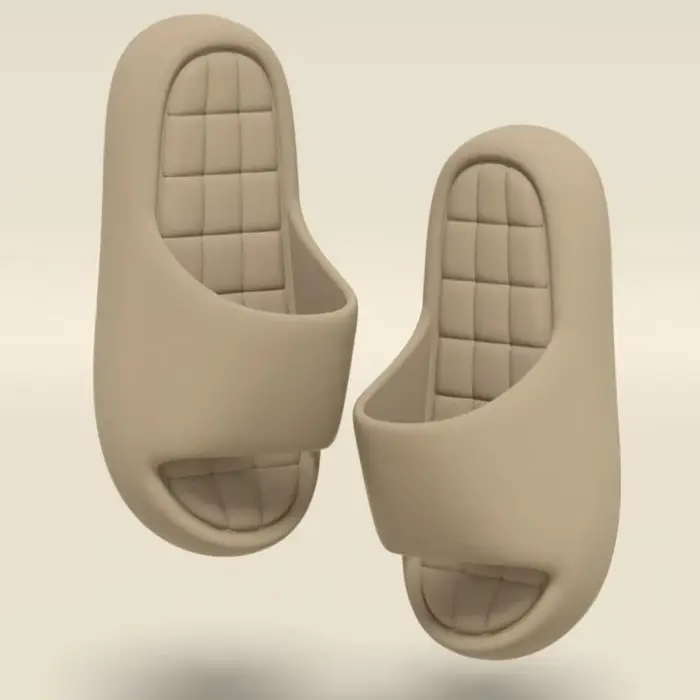 Chaussons d'été pour femmes, semelle souple, antidérapants, ouverts, respirants, confortables pour l