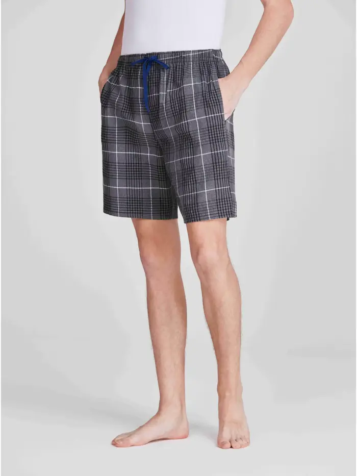 Lot de 3 shorts de pyjama pour homme en coton tissé