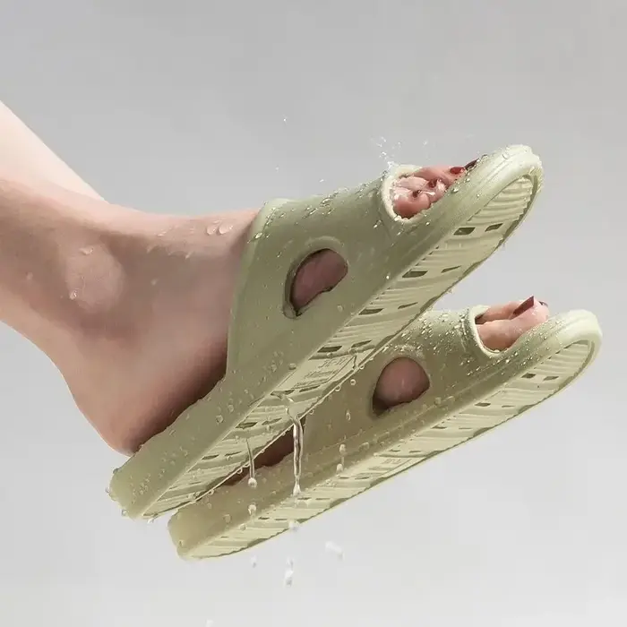 Chaussons de Douche Unisexe en EVA Antidérapants à Semelle Souple