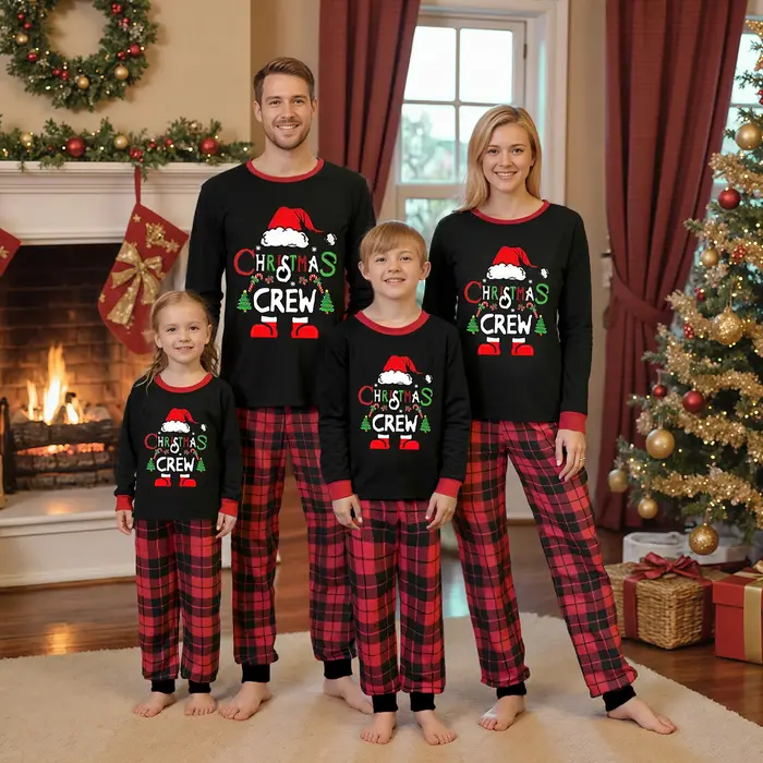 Pyjama de famille de noël