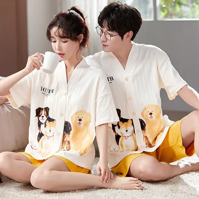 Ensembles de pyjamas d'été pour couple