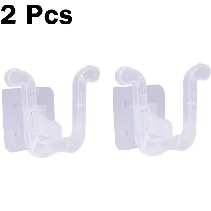 2/4/6 crochets muraux adhésifs sans perçage pour pantoufles, support de rangement pour chaussures et