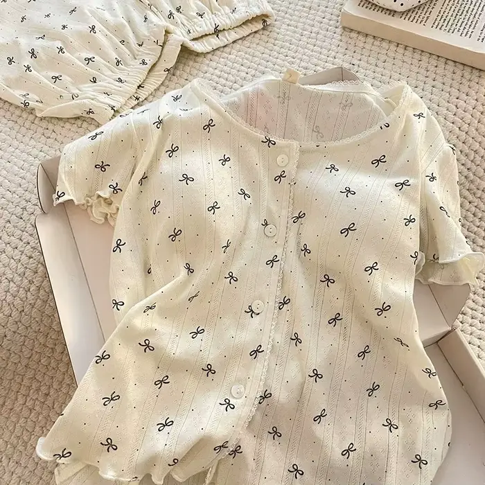 Nouvel ensemble de pyjama d'été pour femme