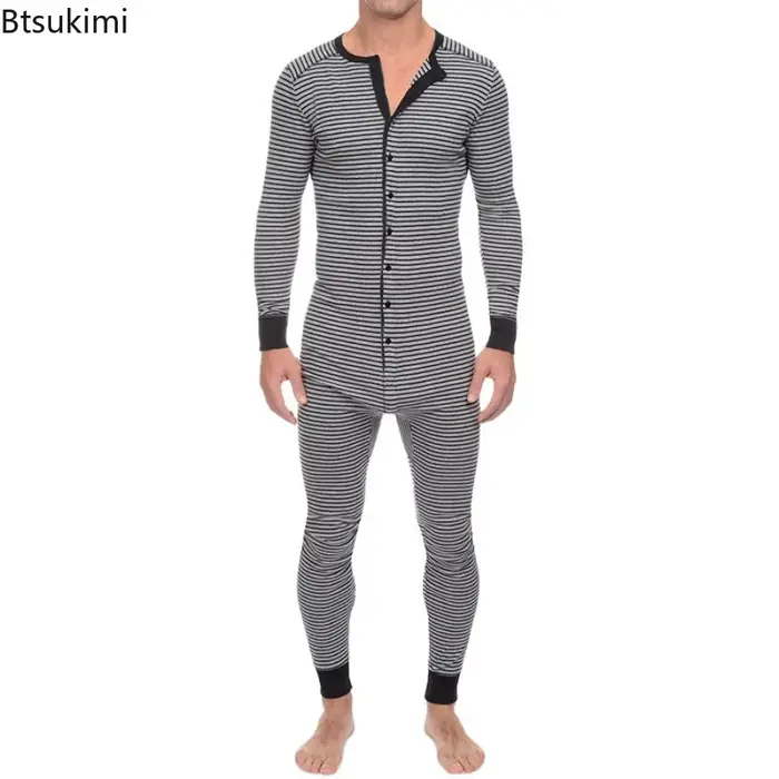 Pyjama rayé pour hommes