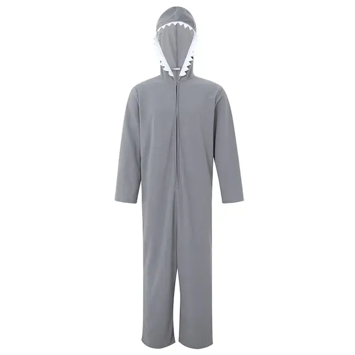 Body requin gris, pyjama amusant pour femmes et hommes, Costume Animal, combinaison Cosplay, Costume